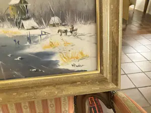Henk Poeder - Hollandsch Winterlandschap met koek en zoopie kopen? Bied vanaf 115!