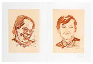 Georg Baselitz - Dahlem und Friedrich kopen? Bied vanaf 580!