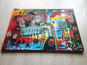 Aya So - Gemälde - handsigniert - montiert - (70 x 50 cm) kopen? Bied vanaf 500!