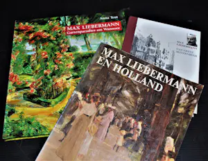 Max Liebermann - 3 boeken-> Gartenparadies am Wannsee+ das Erste Skizzenbuch+ Holland kopen? Bied vanaf 50!