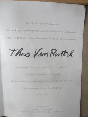 Theo Van Rintel - Stilleven met bloemen en fruit kopen? Bied vanaf 400!