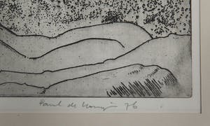 Paul Martin Koning - Volle maan - 5/12 - 1976 - ets en aquatint op papier kopen? Bied vanaf 20!