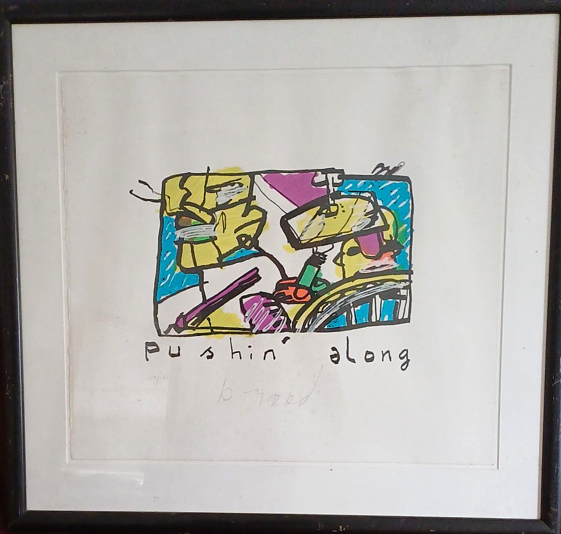 Herman Brood - Pushing along kopen? Bied vanaf 20!