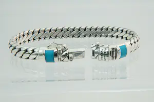 53 - Originele en ZGAN - 1e gehalte zilveren -  Buddha to Buddha armband kopen? Bied vanaf 90!