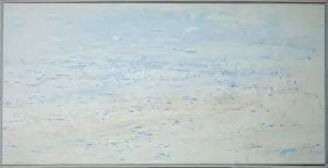 Janus Nuiten - Olieverf op doek, Aan zee- Ingelijst kopen? Bied vanaf 100!