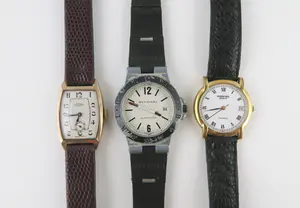 Lot van drie polshorloges (Bvlgari, Raymond Weil , J.W. Benson) kopen? Bied vanaf 200!