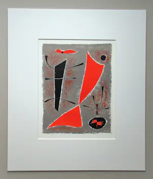 Gustave Singier - Abstracte compositie - 1955 - Originele lithografie - Mourlot kopen? Bied vanaf 100!