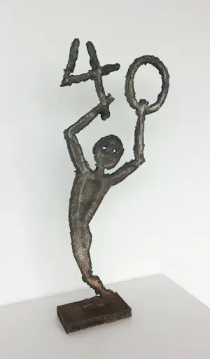 Albrecht Genin - Sculptuur van metaal, Figur 40 kopen? Bied vanaf 150!
