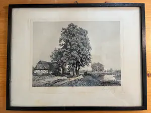 Georg Fritz - Landschap kopen? Bied vanaf 35!