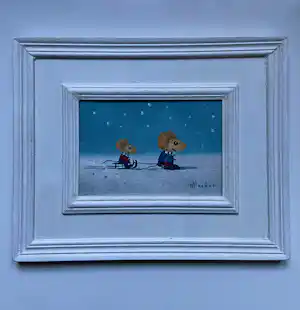 Henk Poeder - Muisjes in de sneeuw verkocht voor € 60!