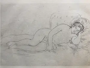 Pierre Auguste Renoir - Femme Nue Couchee kopen? Bied vanaf 399!
