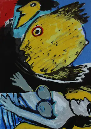Corneille - Litho: memoires de Bali - 1993 kopen? Bied vanaf 225!