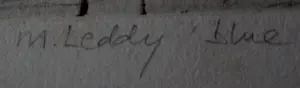 Madeleine Leddy - Kleuren ets: Blue moon - 2000 kopen? Bied vanaf 50!