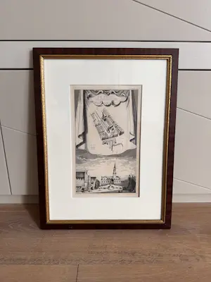 Isaac Tirion - De beurs van Amsterdam, originele kopergravure kopen? Bied vanaf 25!