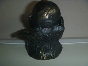 Niet of onleesbaar gesigneerd - zeer fraai en gedetailleerd hoofdje van een baby / kindje kopen? Bied vanaf 1!