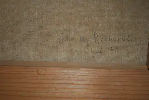 John ter Reehorst - olieverf op doek 1968 kopen? Bied vanaf 100!