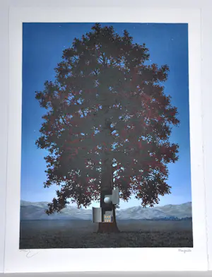 Rene Magritte - (naar), La voix du sang, Lithografie, 77,5x57,5 cm kopen? Bied vanaf 535!