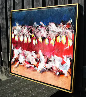 Willem van Scheijndel - Ingelijste acryl op doek: Japan kopen? Bied vanaf 999!