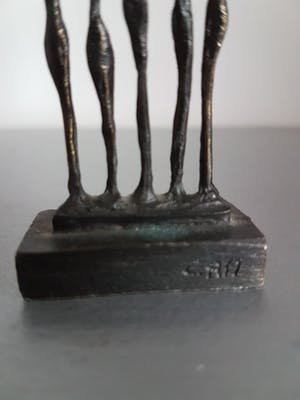 Corry Ammerlaan - Miniatuur beeldje "Vrienden" kopen? Bied vanaf 15!