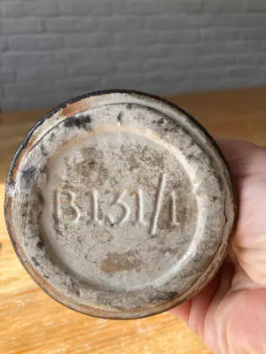 Keramische industrie Loré - Loré Beesel vaas aardewerk, jaren 60 Lore, door Matt Camps, keramiek Nederland kopen? Bied vanaf 20!