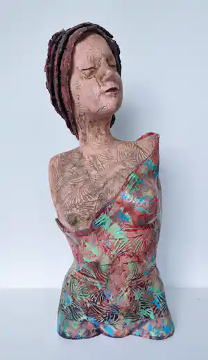 Ada Stel - Sculptuur van keramiek, Truus kopen? Bied vanaf 150!