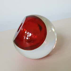 Princ art glass - Glazen object verkocht voor € 40!