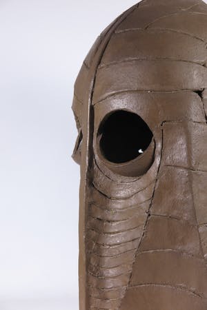 Niet of onleesbaar gesigneerd - Keramiek, Helm/Masker kopen? Bied vanaf 1!
