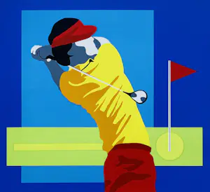 Huub Lepelaar - Golfer III kopen? Bied vanaf 55!