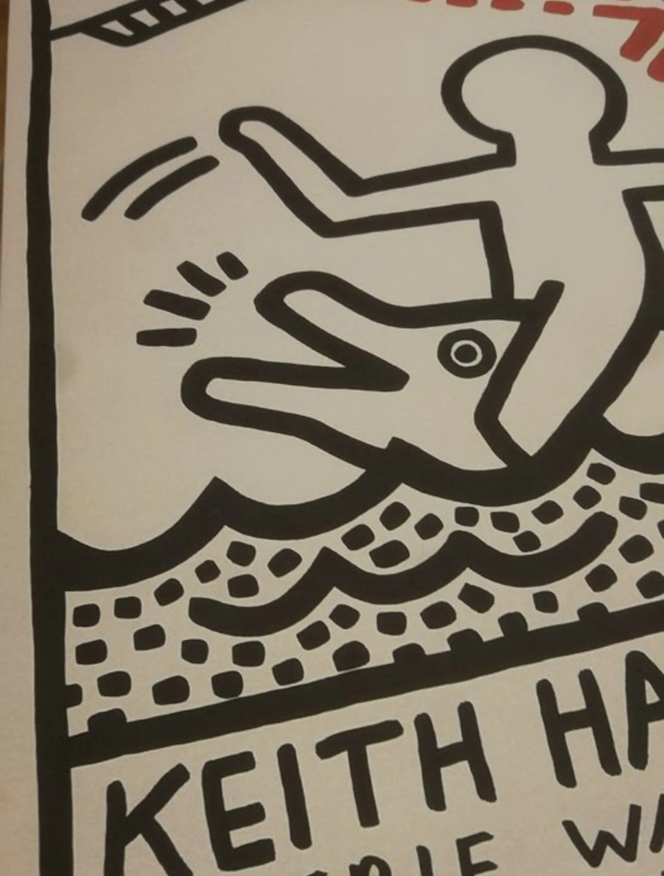 Keith Haring - Galerie watari - Tokyo '83 sold! View the auction