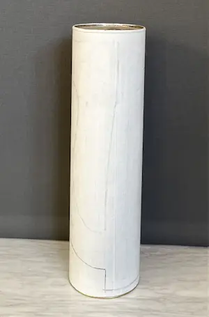 Klaas Gubbels - Handbeschilderde koker - object kopen? Bied vanaf 250!