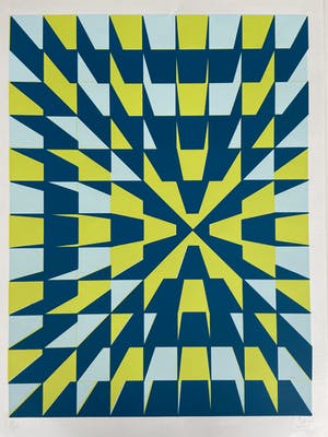 Henri Patez - Geometrische compositie kopen? Bied vanaf 100!