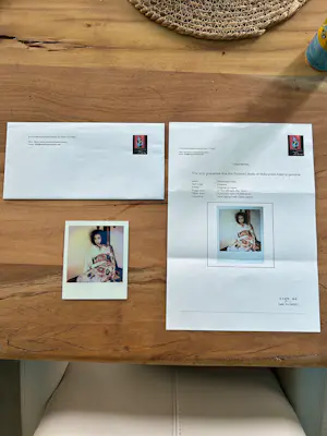 Nobuyoshi Araki - Originele gesigneerde polaroid kopen? Bied vanaf 150!