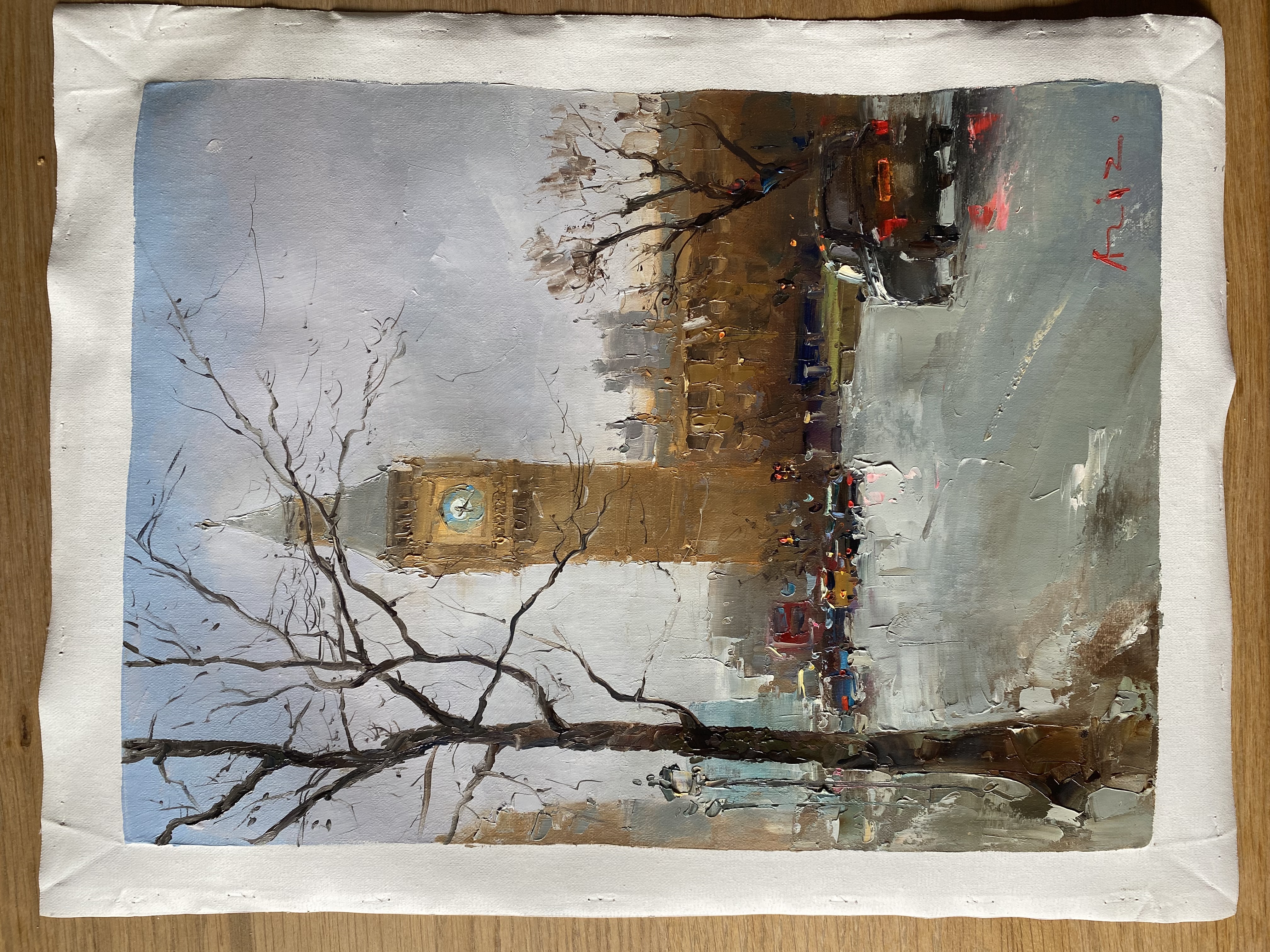 Aziz Sulaimanov - London , big Ben kopen? Bied vanaf 185!
