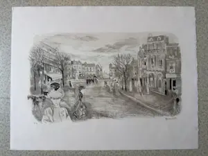 Emilio Grau-Sala - Lithographie "Le petit ami" kopen? Bied vanaf 80!