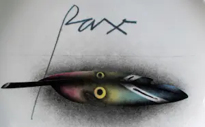 Paul Wunderlich - Keramieken bord: "Pax" - 1982 kopen? Bied vanaf 75!