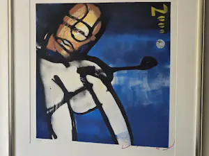 Herman Brood - De Golfer - Handgesigneerd - 76/100 kopen? Bied vanaf 700!
