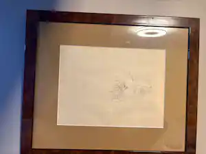 Walt Disney - Originele Disney Animatie-tekening (1933) Mickey & Pluto Met COA Phil Sears! kopen? Bied vanaf 300!
