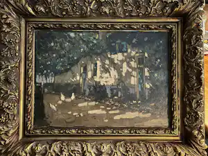 Henri Endlich - boerderij met kippen op erf verkocht voor € 100!