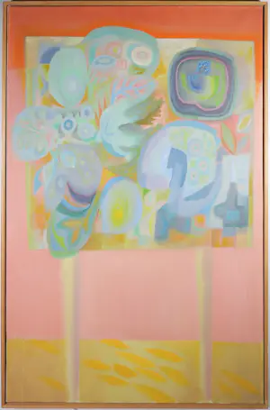 Marius de Leeuw - Acryl op doek, Bloemen - Ingelijst kopen? Bied vanaf 70!