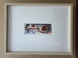 Corneille - Figuren. Uit map Een schedel vol stem. Ingelijst. kopen? Bied vanaf 69!