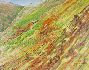Janus Nuiten - Olieverf op doek, Twee landschappen kopen? Bied vanaf 100!
