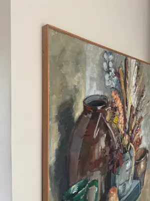 Willem Borgh - Groot olieverf stillleven kopen? Bied vanaf 150!