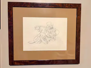 Walt Disney - Original Pluto & The Judge Production Drawing – Society Dog Show \(1939\) kopen? Bied vanaf 350!