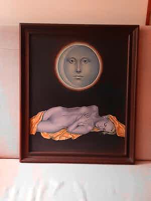 Michaël Hiep - Maangodin verkocht voor € 90!