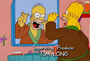 Matt Groening - originele productietekening - Homer - ingelijst kopen? Bied vanaf 85!