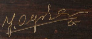 Jan Olyslager - Olieverf op board: abstracte compositie - 1965 kopen? Bied vanaf 475!