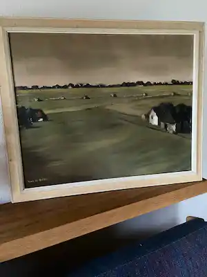 Pieter de Bodt - Landschap verkocht voor € 80!