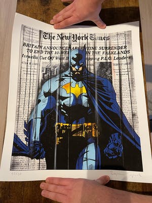 Benjamin Spark - Batman Orignal Print NEW kopen? Bied vanaf 200!