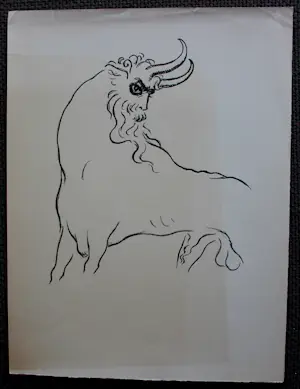 Kees van Dongen - Litho: "La révolte des anges" - 1951 kopen? Bied vanaf 100!