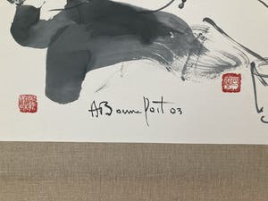 Alain Bonnefoit - Naakt in sumi-e stijl kopen? Bied vanaf 750!
